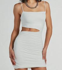 Eye-Catching Vibes Cut Out Bodycon Mini Dress
