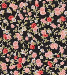 Sweet Flair High Slit Ditsy Floral Knit Midi Dress
