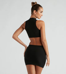 Hawt Honey Cutout Mini Dress