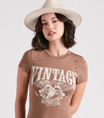 That Vintage Vibe Graphic Mini Dress